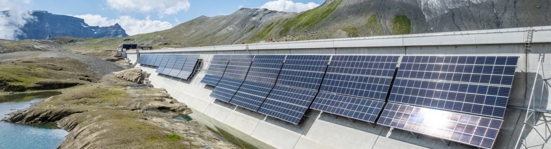 Alpines PV-Projekt von Axpo. Bild: Axpo