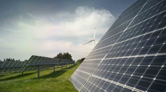 pv-anlage, solarkraft, windrad, windkraft