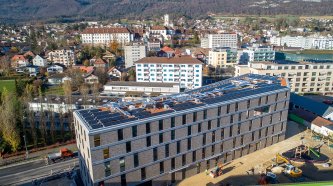 Delémont, capitale de la République et Canton du Jura.