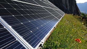 Felsberg, alpine PV, Solar